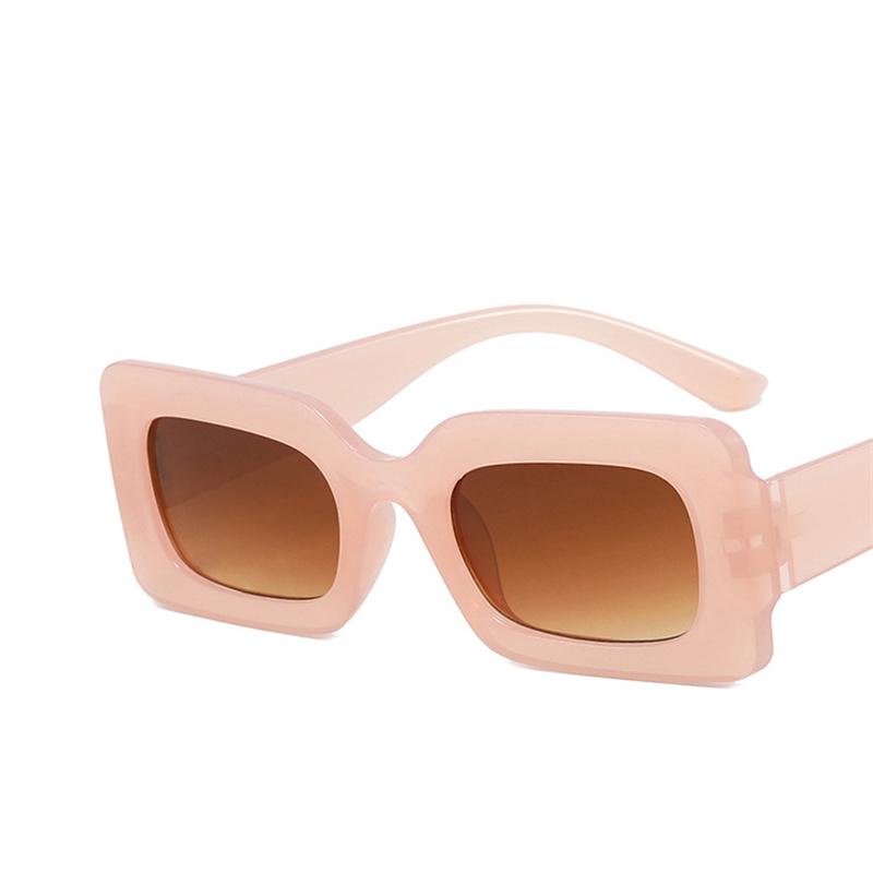 Fashion Vintage Square Sunglasses Women Retro Eyewear Men Oculos De Sol Femininow Classic Design UV Protection