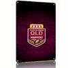 XXXX State of Origin QLD Maroons Official Merchandise Metal Tin Sign  Vintage Wall Art for Bar Cafe Garage Garden Man