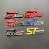 3D Metal Logo ST Line Emblem Car Trunk Badge For Ford Edge Puma Kuga Mondeo Fiesta Ecosport Focus ST Line Sticker Accessories
