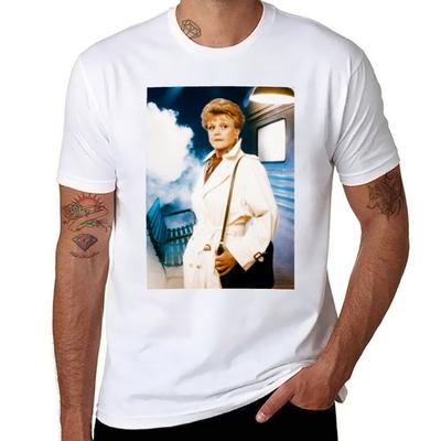 Jessica Fletcher T-Shirt Herren T-Shirt Designer bedruckte T-Shirts für Herren Anime T-Shirts für Herren T-Shirt
