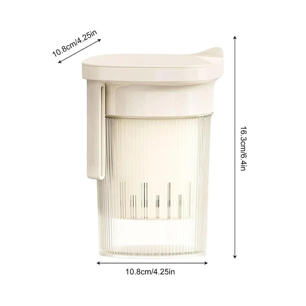 Large Capacity Yogurt Filter Spring Press Type Whey Separator Fruit Juice Filter  Breakfast
