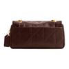 Coach Tabby 26 Quilted Classic Logo Hardware External Magnetic Pocket Lambskin Leather Shoulder Bag Medium Women shoulder bag Maple-Brown CCW83-B4MPL
