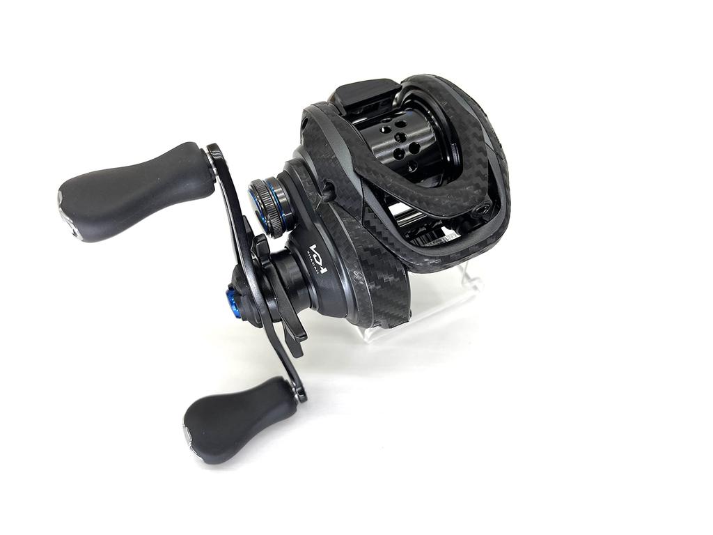 CUSTOM Custom Decal for YOROI 25SLXBFS and 21SLXBFS Baitcasting Scratch Protection SEAT.JP Reels, (Black, Right-Handed)