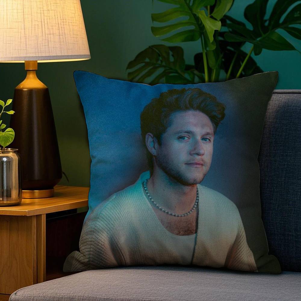 Singer Pillow Case Sofa Living Room Bedroom Double-Sided Printing N-Niall Horan Square Cushion Nap Time Pillow Case