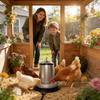 Chicken Waterer Heater Anti-Freeze Poultry Drinking Equipment Chicken Waterer Heater For Winter For Farm Coops Duck Rooster