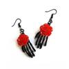Unisex Gothic Punk Earrings (Skull, Bat, Snake, Spider, Moon, Rose, Moth)