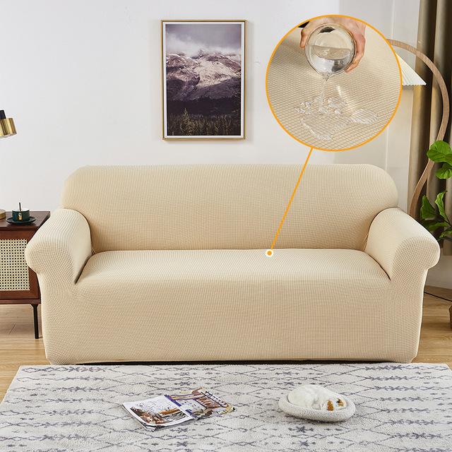 Water Repellent Sofa Covers Armchair Cover Corner Couch Slipcover L Shape Sofa Covers For Living Room Solid Color