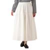 Afternoon Tea Living HY40 Cotton Gathered Skirt, Off-White