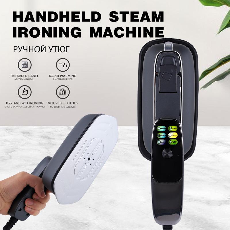 Portable Multi-Language Handheld Garment Steamer with New Color Screen - High Power Electric Iron