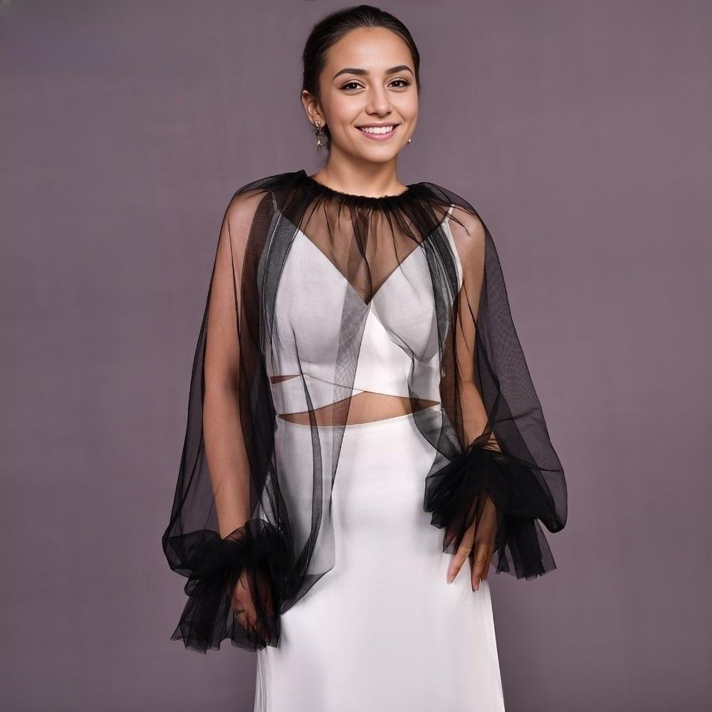 Lightweight False Collar Ruffled Design Detachable Collar New Half Top Blouse Wedding