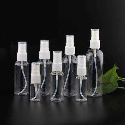 20/30/50/100ml Butelki wielokrotnego napełniania Przezroczyste plastikowe atomizer perfum Mini pusta butelka z rozpylaczem Przenośne akcesoria podróżne