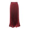 Solid Color Elastic Waist Bag Hip Skirt Pure Color Elastic Waist