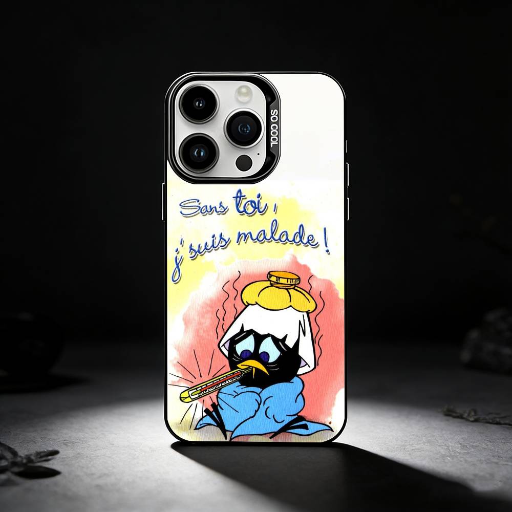 

Cute C-Calimero Phone Case For iPhone 17,16,15,14,13,12,11 Plus,Pro Max,XS,Colored silver phone case iPhone13