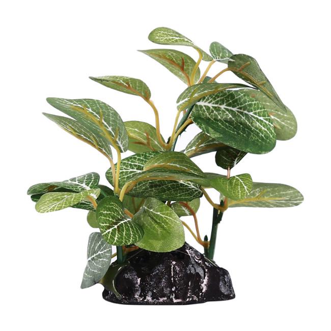 Plastic Tree Aquarium Underwater Plants Ficus Fish Tank Decorations Ornament