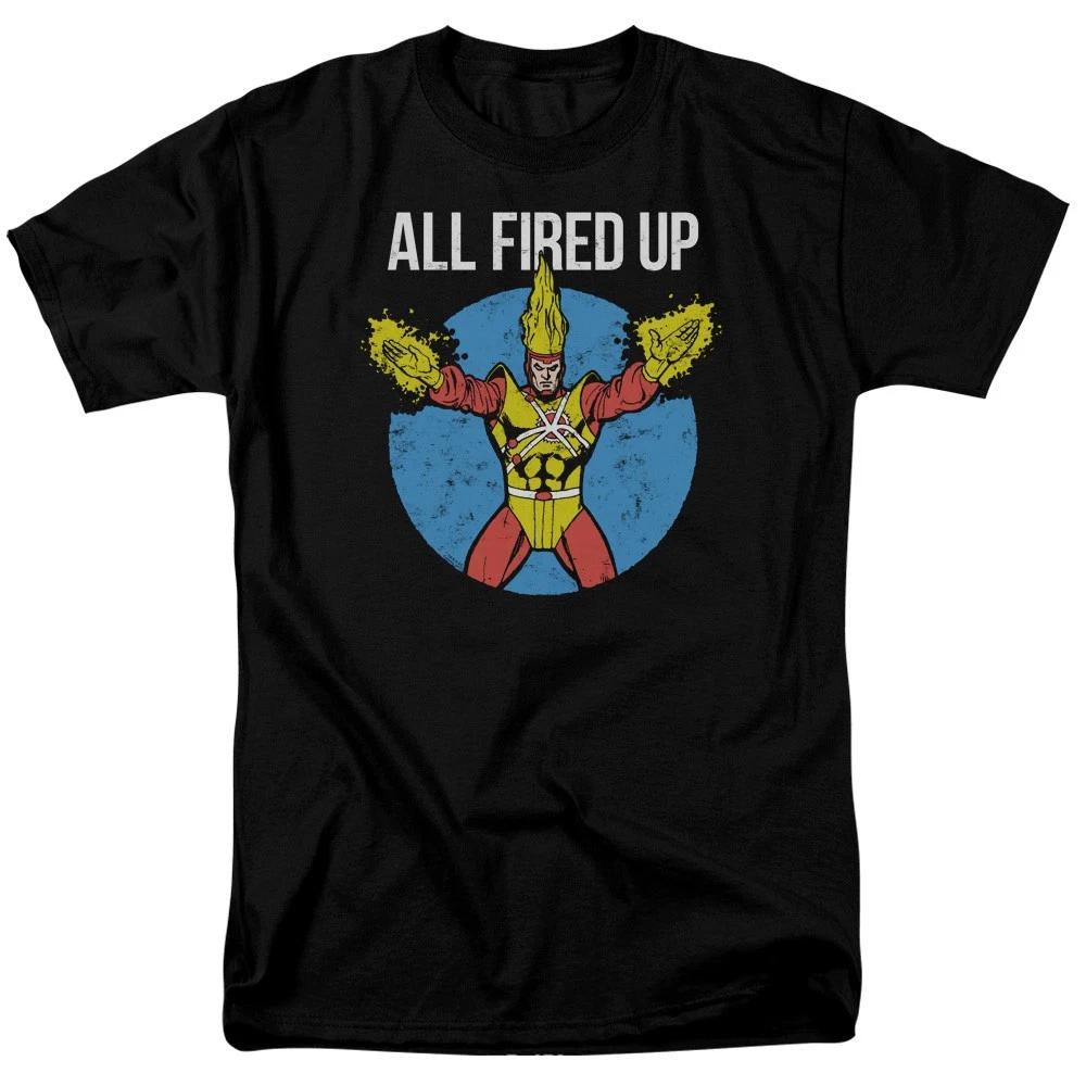 DC Comics - Justice League - Firestorms Party - Adult T-Shirt XXL