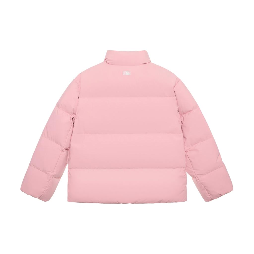 New MLB New York Yankees Basic Collection FW24 Down Jacket Unisex Pink 3ADJB1046-50PKM