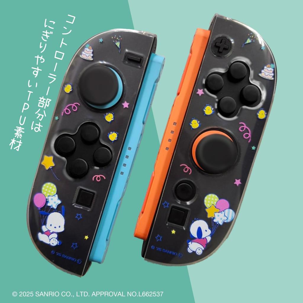 Allone Sanrio Characters 2 Pochacco Separate Clear Case for 12 X 2 X 28 Compatible with Switch Easy Protects Against Scratches and Cute Sanrio