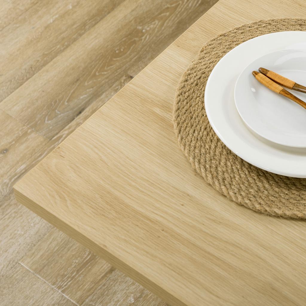 Kuchyňský ostrůvek se velkou pracovní deskou pro 4 osoby - rozměry. 110L x 70Š x 75,5V cm