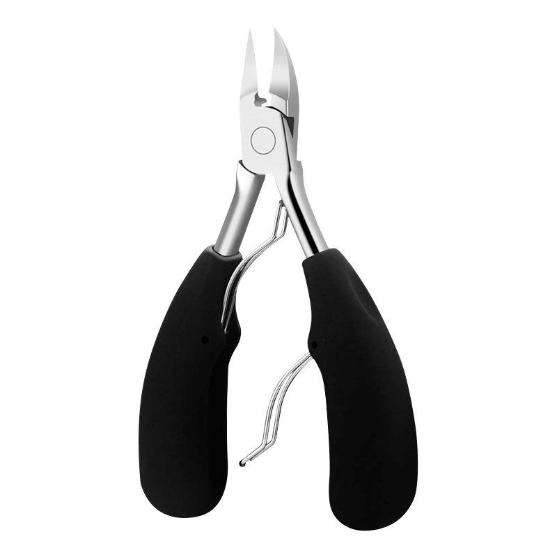 

Кусачки для ногтей на ногах, щипцы для коррекции вросшего ногтя, подиатрия, кусачки для кутикулы, инструмент для ухода за ногами чёрный