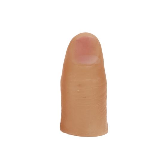 Realistic Fake Thumb Covers Soft Glue Skin-friendly Thumb Caps Prosthetic Fingers for Costume Pranks Photography Confidence