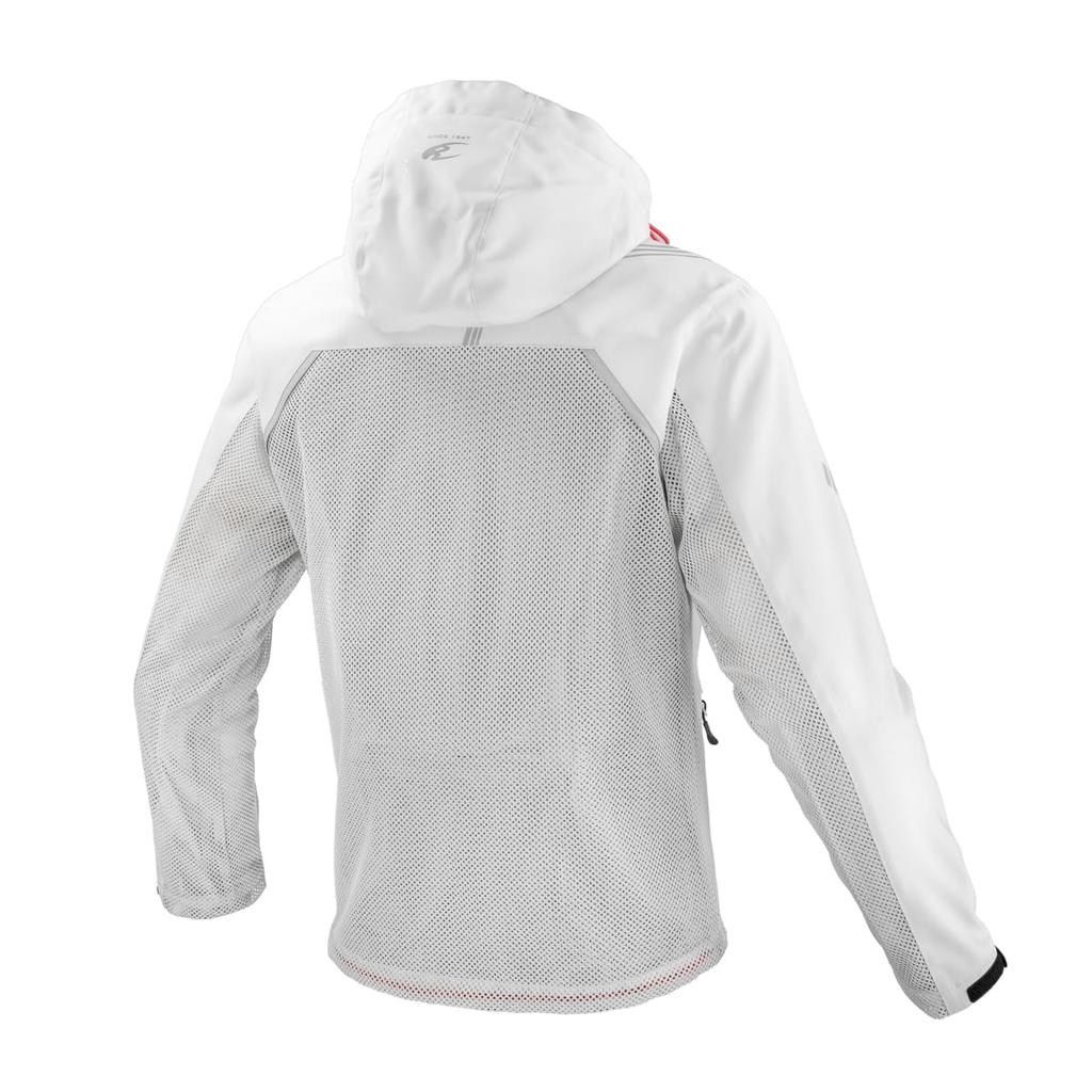 KOMINE 2025 Model Enigma Light Half Mesh Parka for CE Certified XL JK-179 Motorcycles, Spring/Summer, Protector, Mesh, Silver,