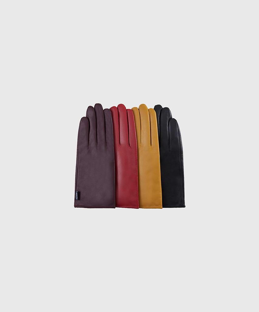 Q'SRB Qsrb Real Lambskin Leather Gloves