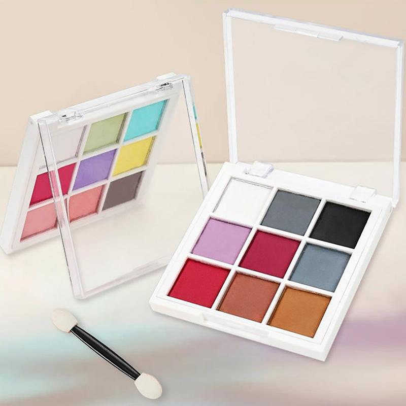 9 colori unghie solide arte gradiente pigmento set per unghie gradiente design luccicante manicure decorazione polvere smalto per unghie manicure fai da te