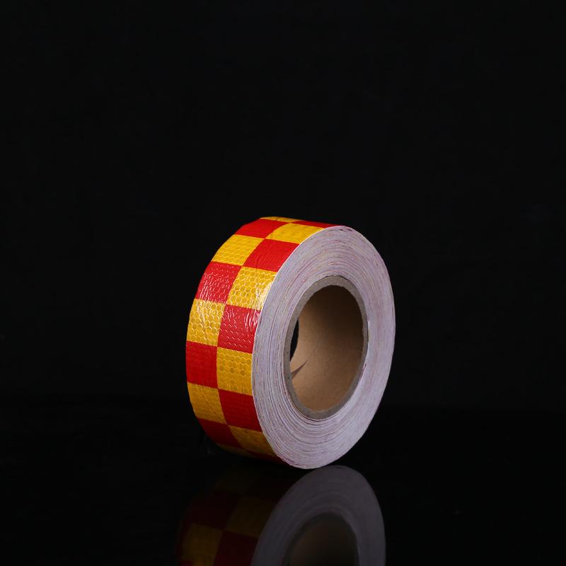 

Crystal Lattice Reflective Car Exterior Tape - Guardrail Warning Sticker
