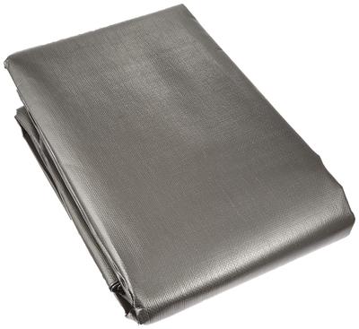 TRUSCO Eco-Friendly Ultra-Thick UV Sheet #5000, Metallic Silver, 2.7m X 3.6m, TUV5000MS-2736