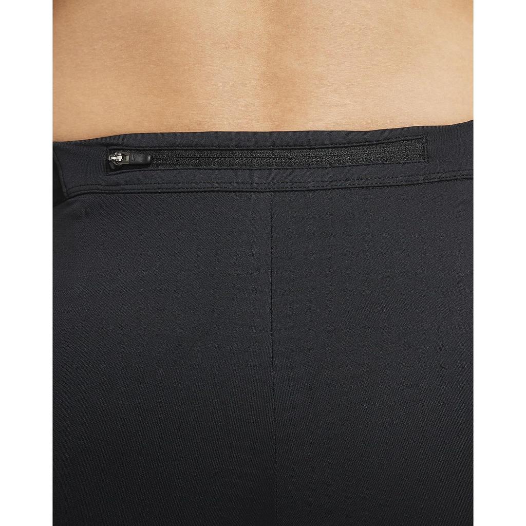 Nike Knitted Sweatpants Men's Black Moderate Slim Fit Pants CZ8824-010
