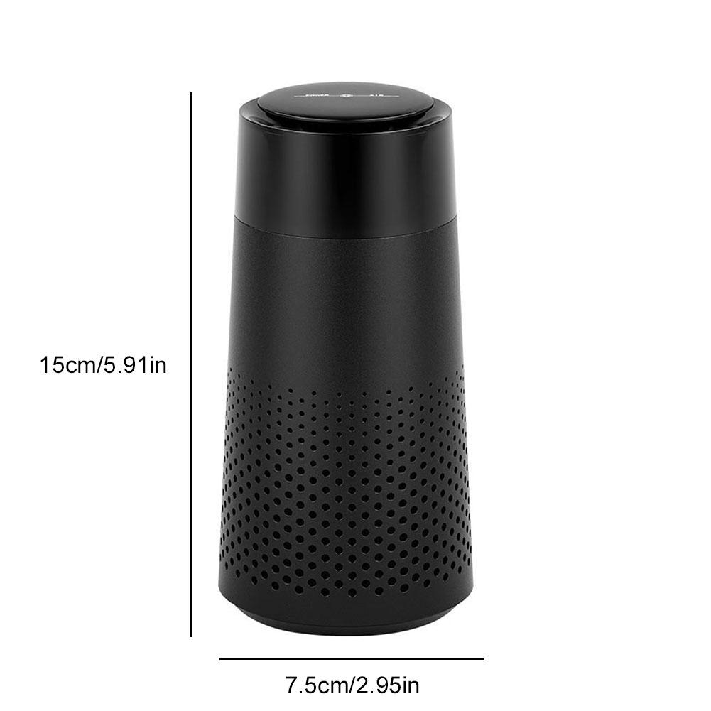 Air Filter Cleaner Portable Desktop Air Cleaner with Night Light Car Air Freshener for Dorm Pets Smoke Desktop Office