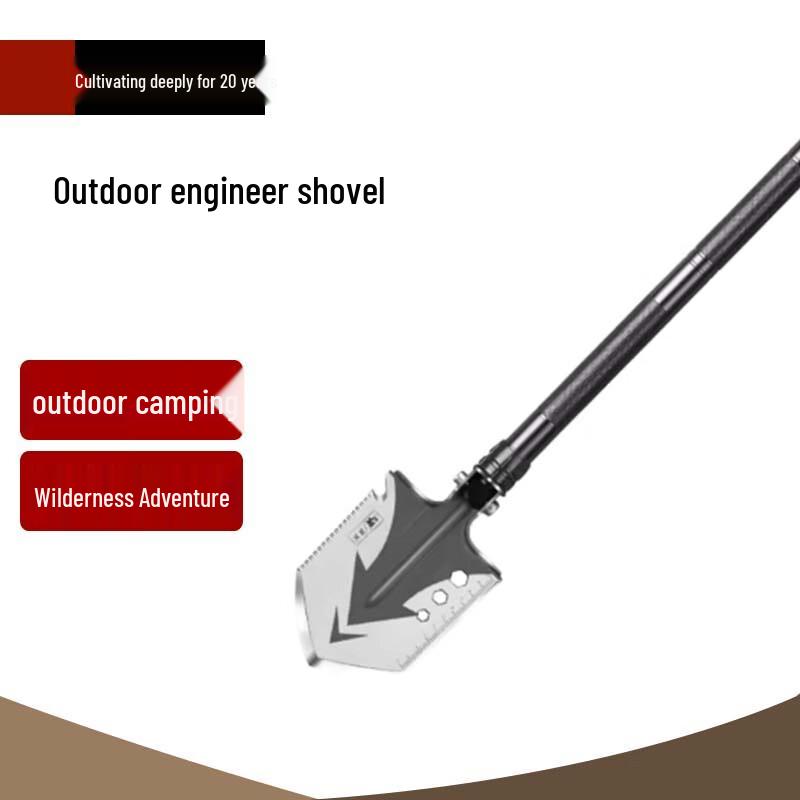 Portable Multi-functional Folding Engineer Shovel