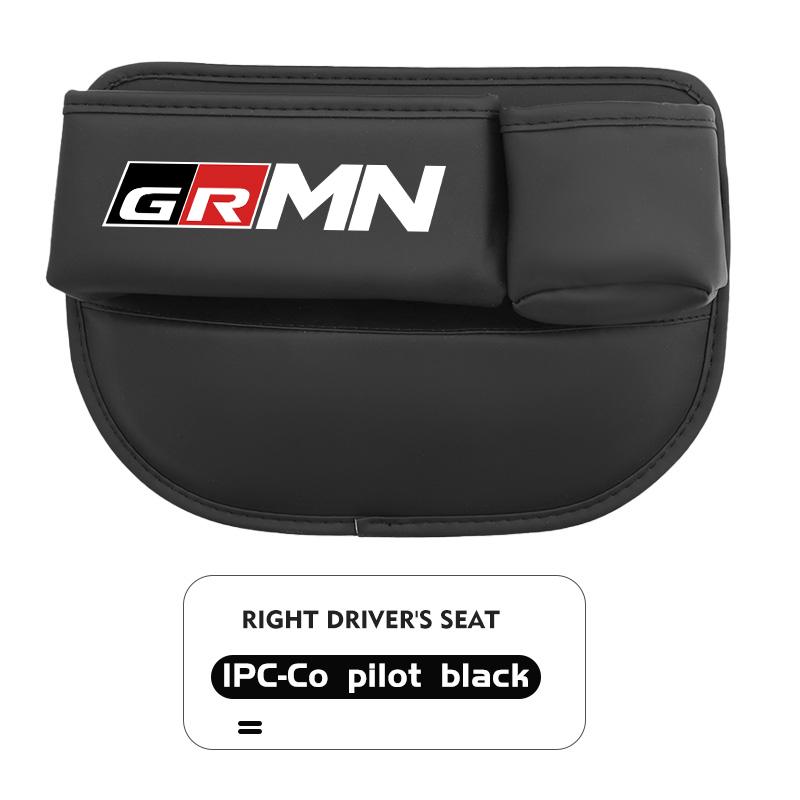 Car Seat Gap Storage Box Leather Organizer with Cup Holder For Toyota Crown GR GM Corolla YARIS Auris C-HR Hilux Vios Prius