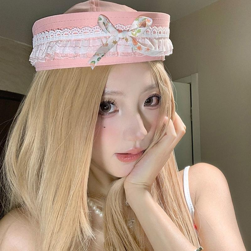 Soft Sweet Beret Hat British Stylish Hat Crushable Hat Fashionable Western Hat for Women Vintages Look