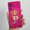 Phone Case for Samsung Galaxy A72 A52 A52S 4G 5G Liquid Silicone Soft Shockproof Lens Protective Cover Luxury Crown Letter Cases