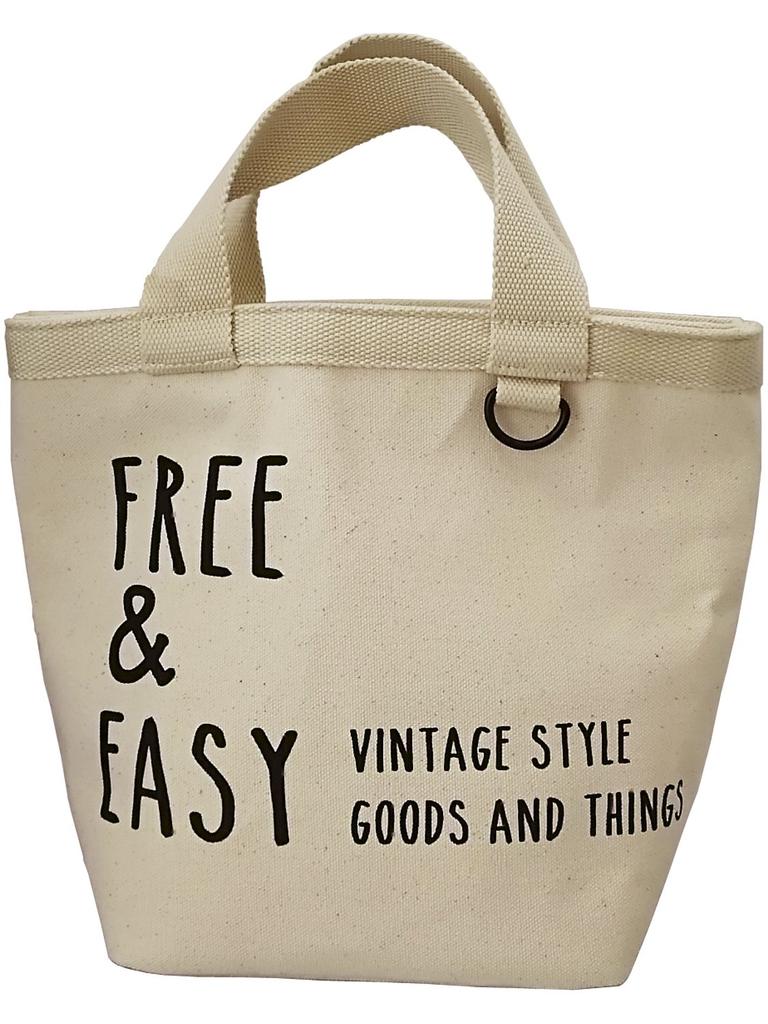 Masakazu Lunch 31 x 27 x 15 cm FREE&EASY Tote, Long, Natural,