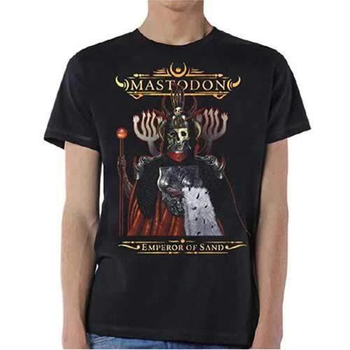 Rockoff Trade Men s Mastodon Emperor of Sand T-Shirt, Black, Small XL