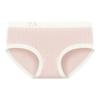 Female Spring and Autumn Middle Waist No Trace 7A Class Antibacterial Pure Cotton Underwear