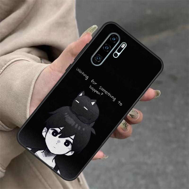 Omori Case For Huawei P40 Lite P20 P30 Nova 11 Pro 9 10 SE 3i 7i 11i 5T Y60 Y61 Y70 Y90 Y91 Cover