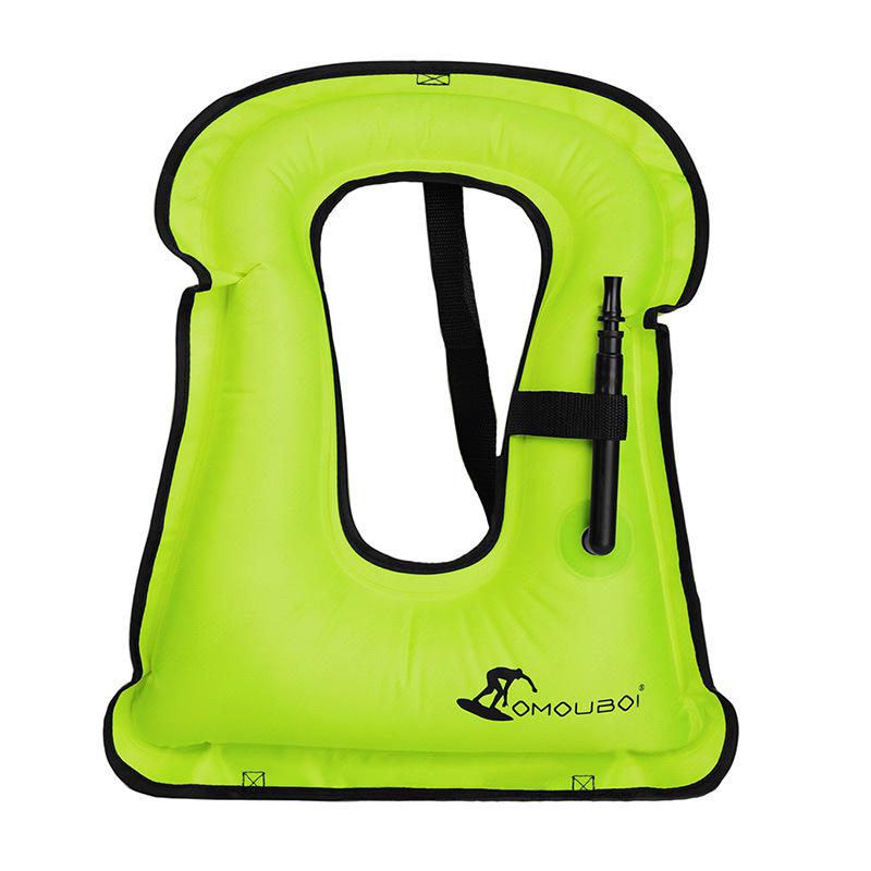 

Взрослый и детский надувной спасательный жилет и плавательное средство M (Child) флуоресцентный зеленый