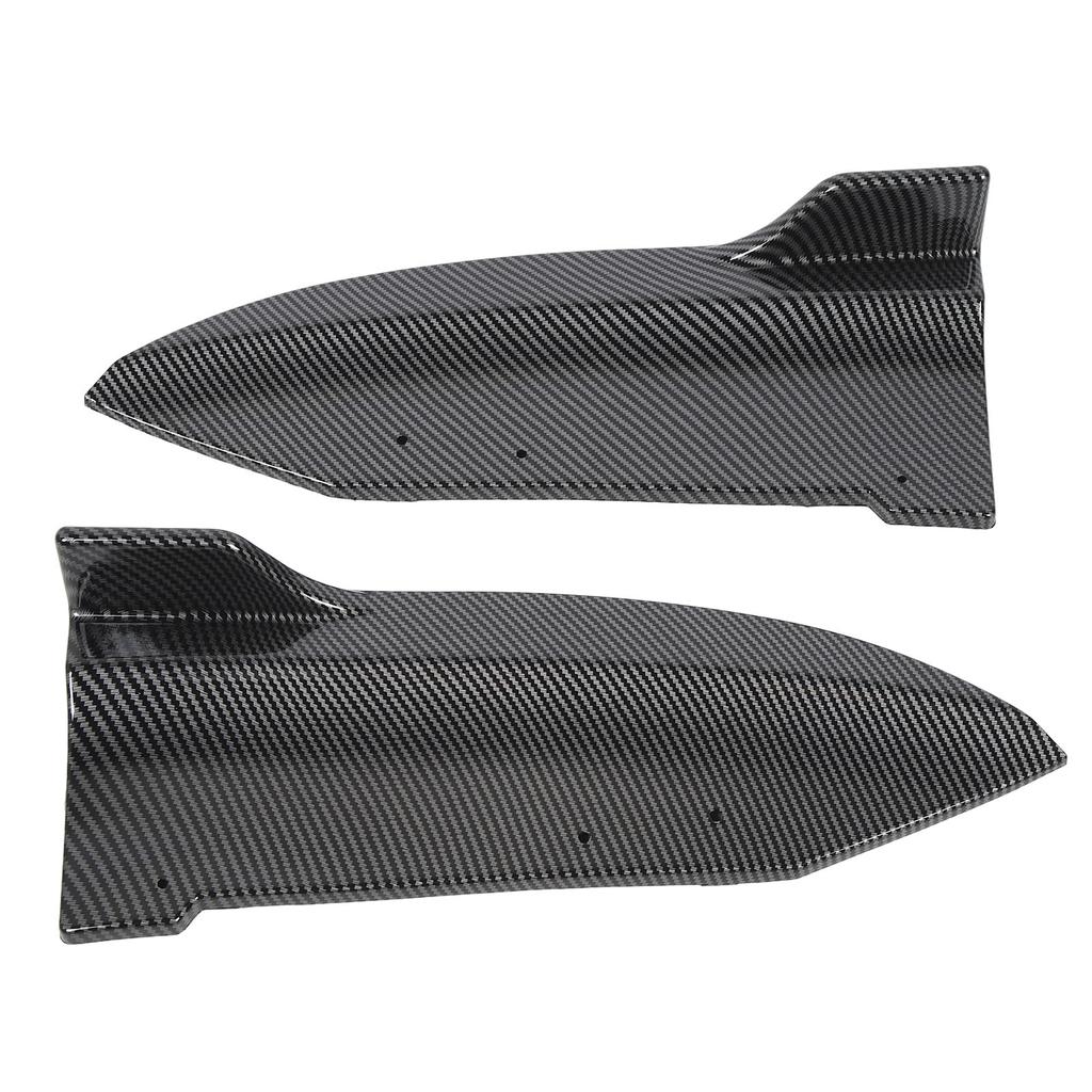 1 Pair Rear Bumper Diffuser Left Right Car Rear Bumper Lip Splitter Protector for X6 G06 M‑Sport 2020 to 2022