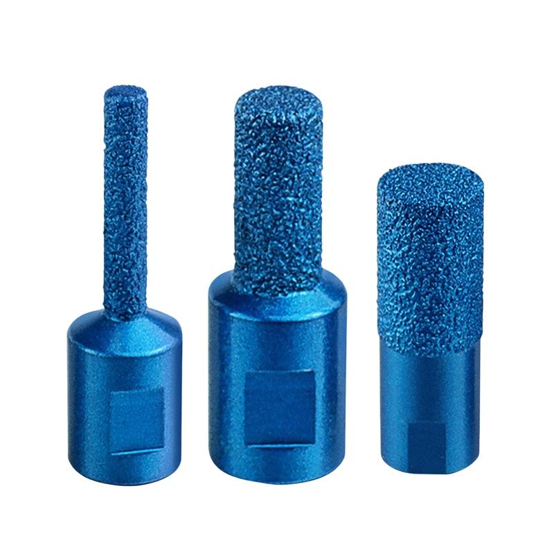 Vakuumlötierte Kernbohrer 6 10 15mm Langlebiger Fräser Für Winkelschleifer Geeignet Für Marmor Fliesen Stein Bohren
