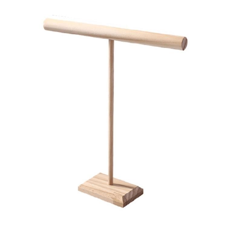 Simple Yet Stylish Wooden Holder for Bangles and Bracelets Handmade Necklace Display Stand for Home or Retail Use