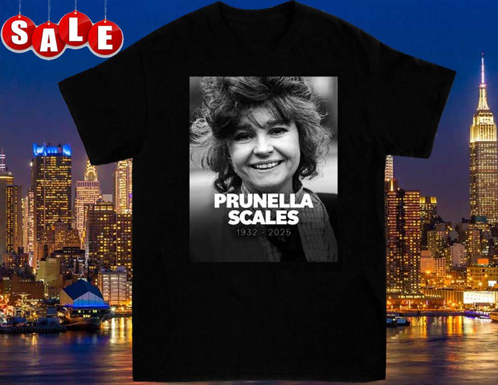 Prunella Scales remembers the actress 1932-2025 T Shirt S-5XL MEN Unisex T-Shirt XXXXL