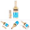 Water Cooled & Gas Adapter Quick Hose Connector Fitting For MIG TIG Welder Torch(Red)