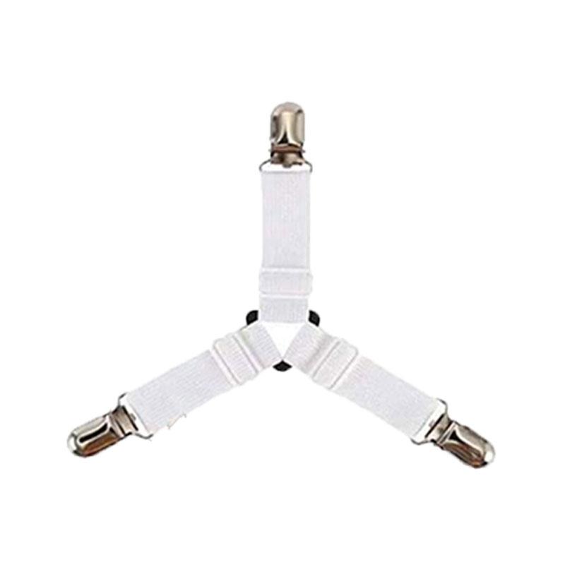 1-4Pcs Bed Sheet Elastic Grippers Belt Fastener Bed Sheet Clips Mattress Cover Blankets Holder Home Textiles Home Living Gadgets
