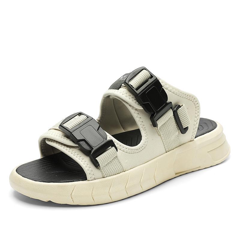 

Men s sandals 2025 new summer wear non-slip, deodorant and breathable sports outdoor driving beach sandals men s 44