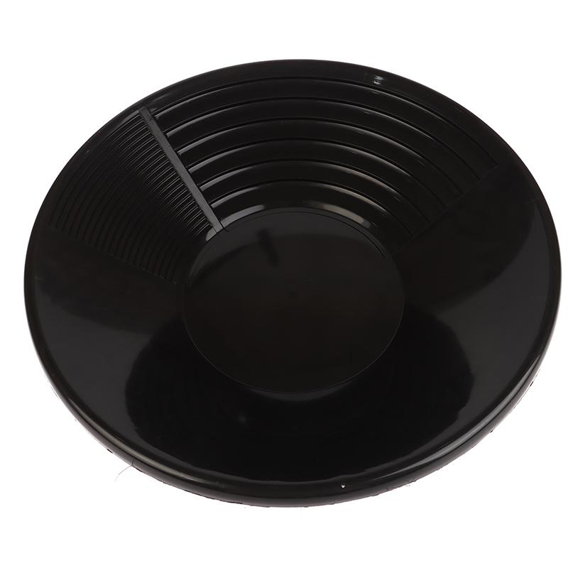 1Pc Gold Panning Tool 380Mm Gold Panning Pan Abs Gold Sifting Classifier Washing Sieve Tray Accessory
