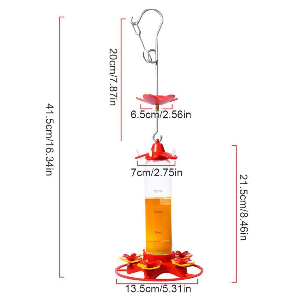 Anti-ants Honey Water Bird Feeder Leakproof Hanging Bird Feeder Hanging Hummingbird Feeder Patio