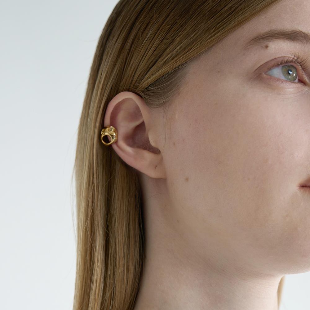 Still Instant Round Hole & Forms - Ear Cuff 02 (2Colors)